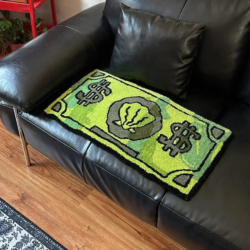 Coin Decorative Polyester Door Mat for Home Use