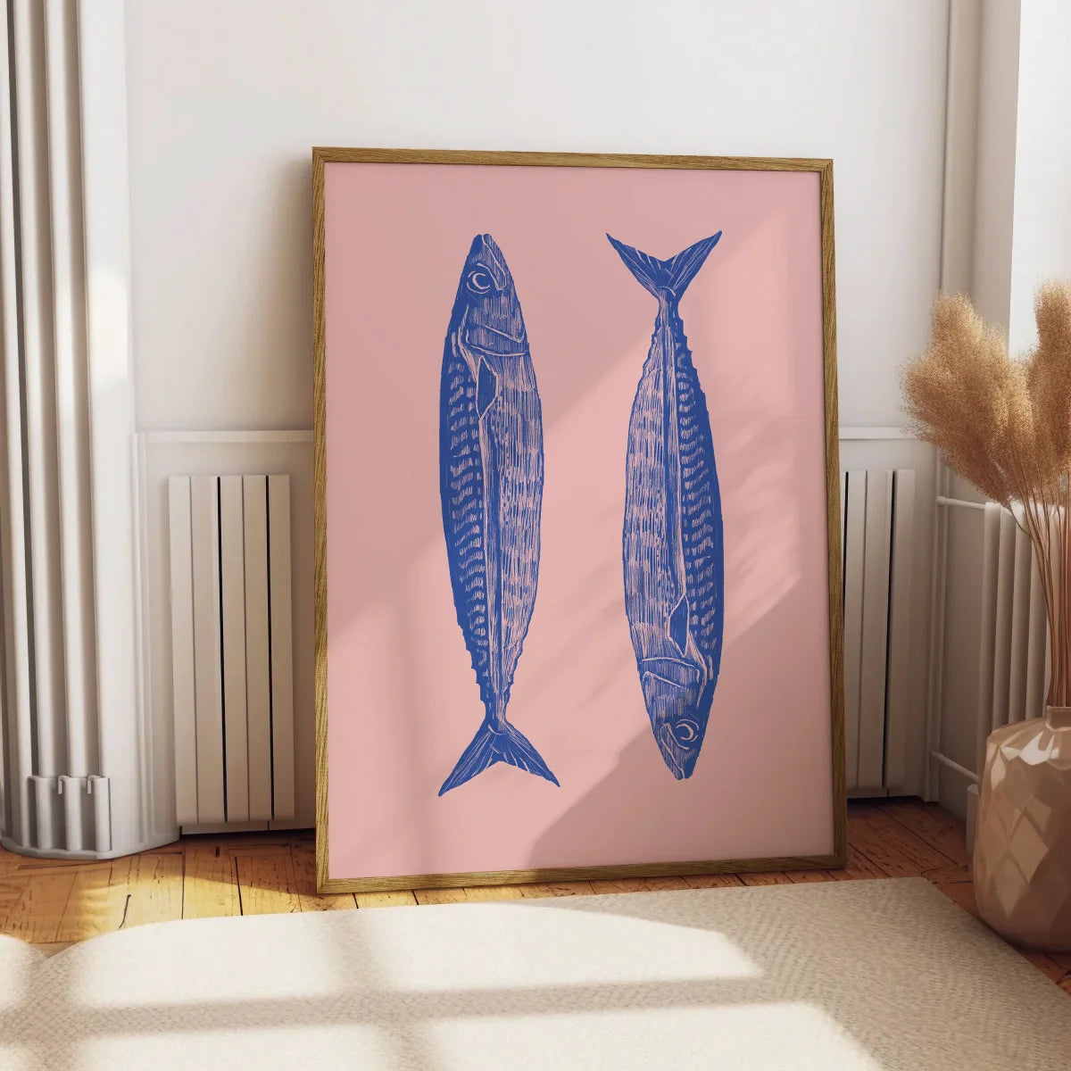 Japanese Koi Fish Canvas Print Art for Home Decor
