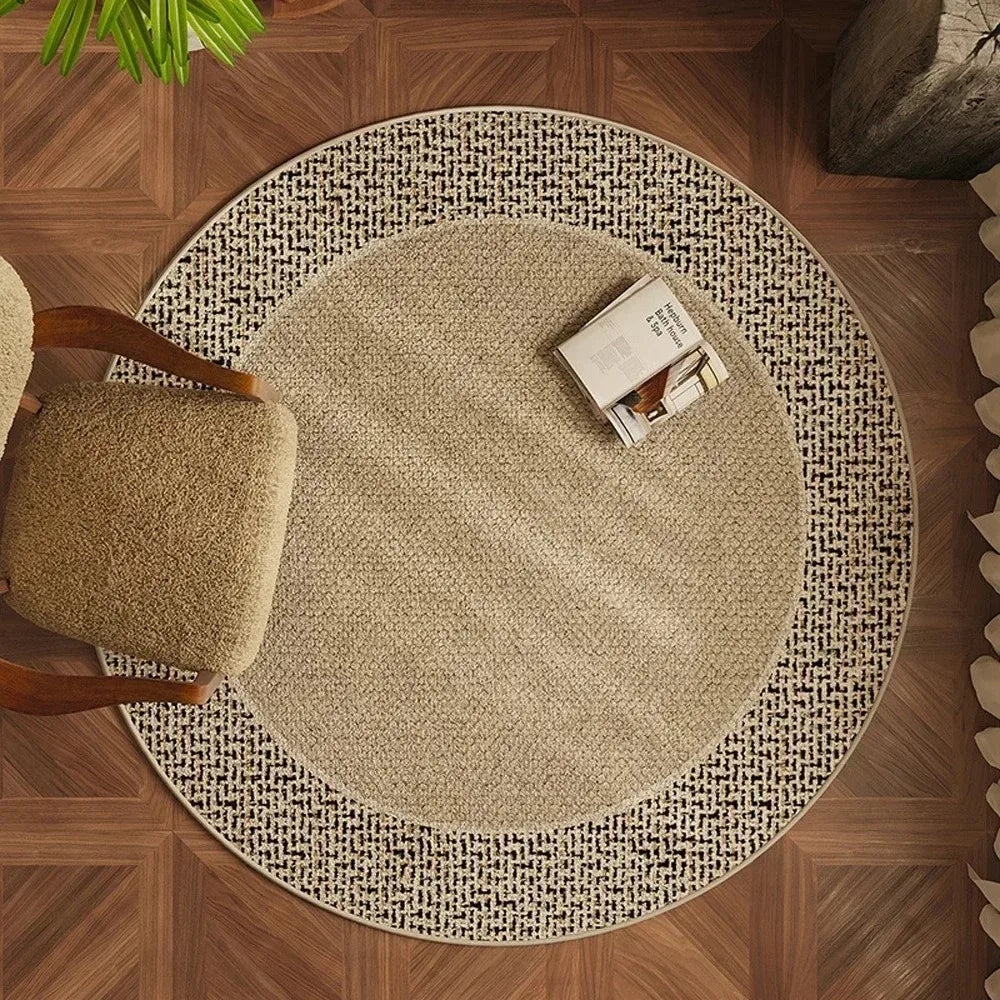VIKAMA Japanese Wabi-sabi Style Sofa Carpet Rug Cushion