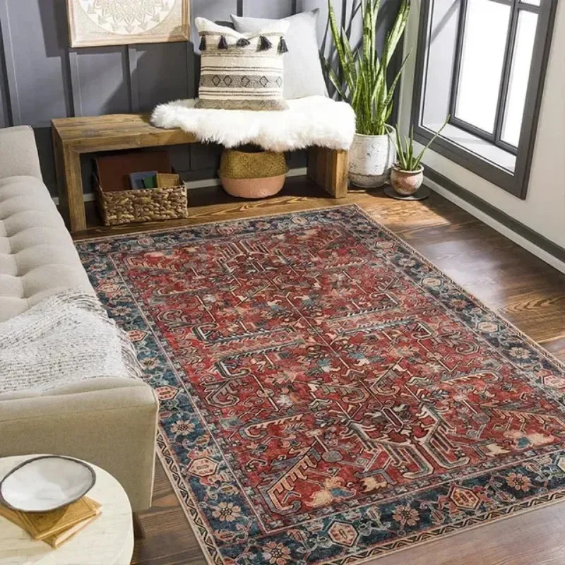 Moroccan Style Washable Carpet for Bedroom and Kitchen