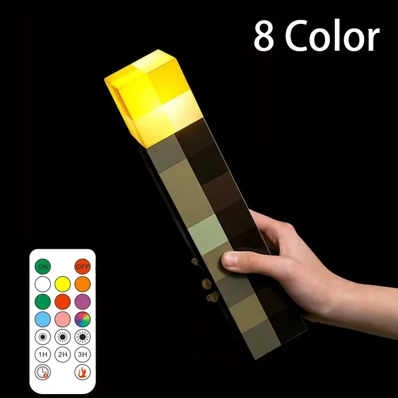 11.5 Inch LED Torch Night Light USB Rechargeable Table Lamp