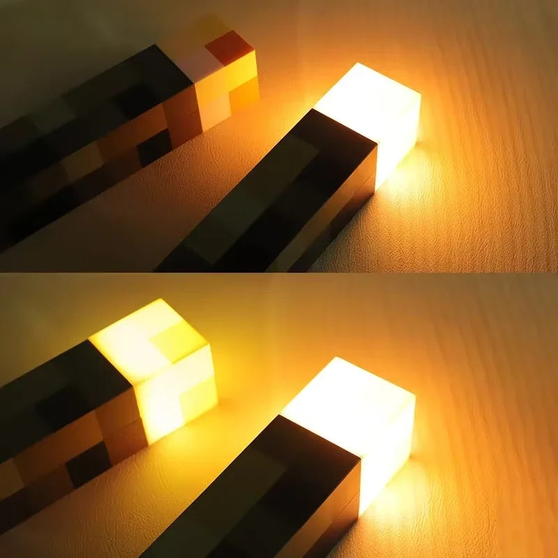 11.5 Inch LED Torch Night Light USB Rechargeable Table Lamp