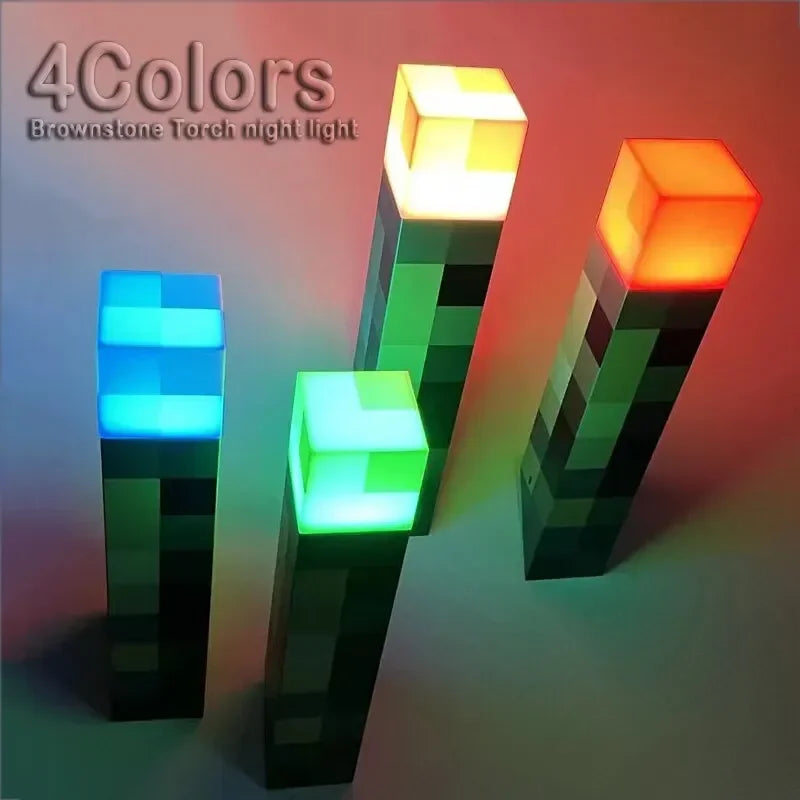 11.5 Inch LED Torch Night Light USB Rechargeable Table Lamp