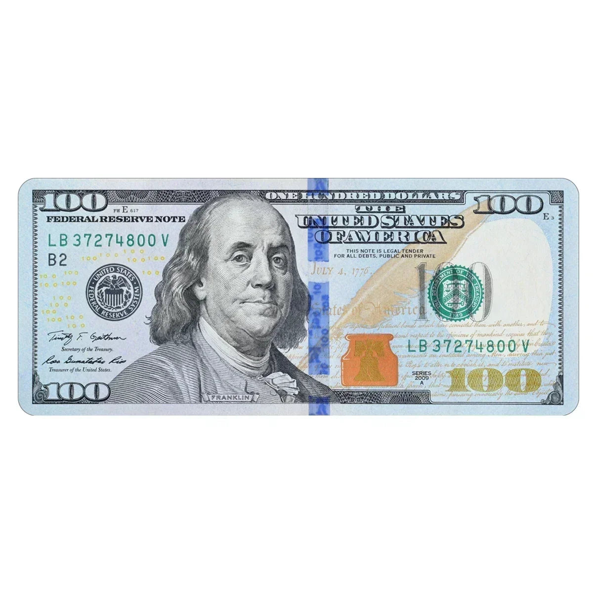 Non-slip US Dollar Bedroom Carpet Wear-resistant Mat
