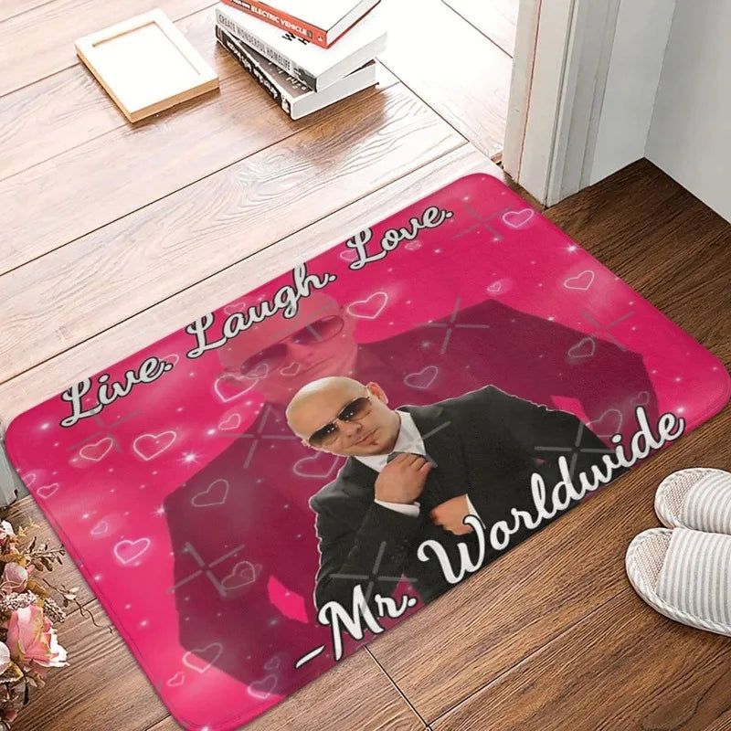Mr.Worldwide Non Slip Polyester Doormat for Entryway