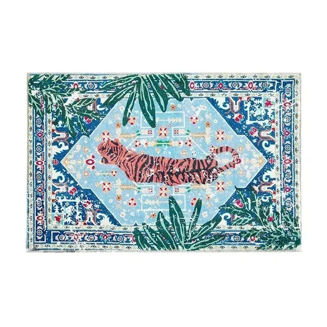 Moroccan Style Washable Carpet for Bedroom and Kitchen