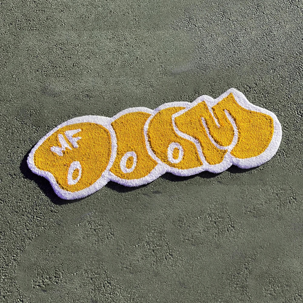 Thick Plush MF DOOM Carpet for Modern Living Room
