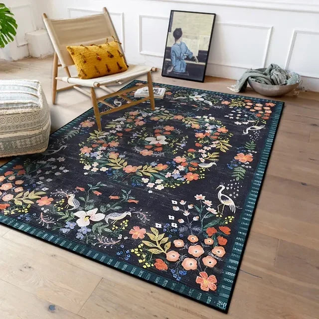 Moroccan Style Washable Carpet for Bedroom and Kitchen