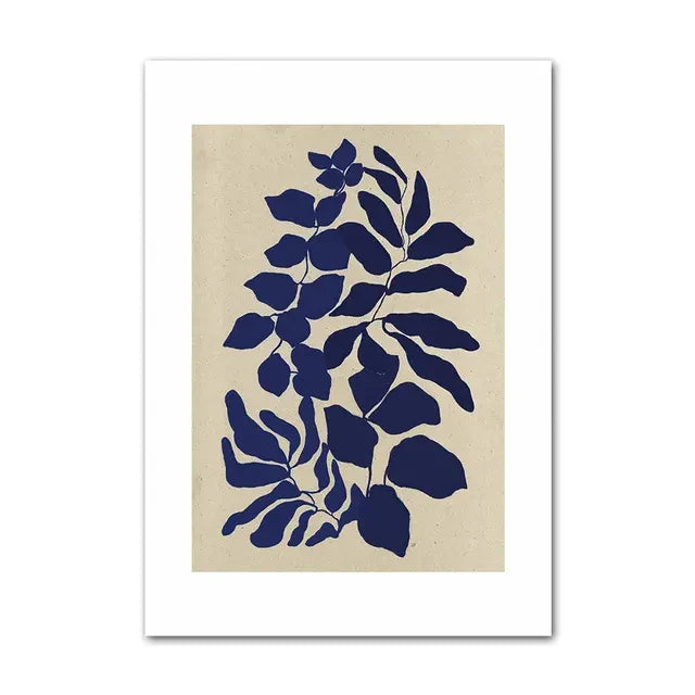 Lemon Vase Abstract Canvas Wall Art for Home Decor