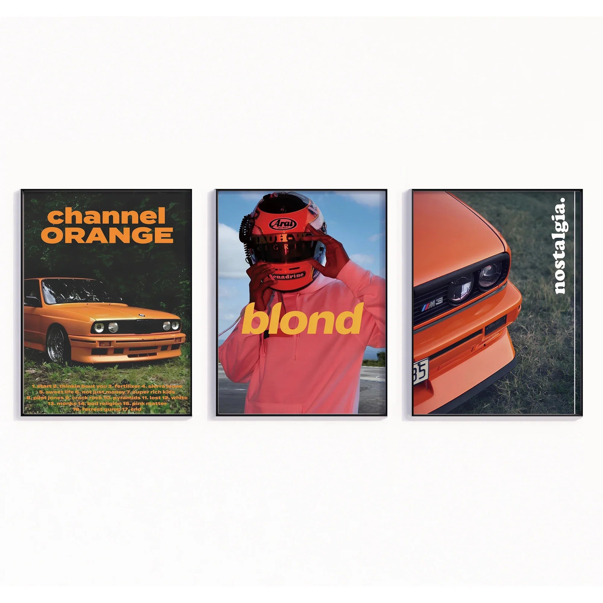 Frank Ocean Canvas Wall Art for Living Room Decor