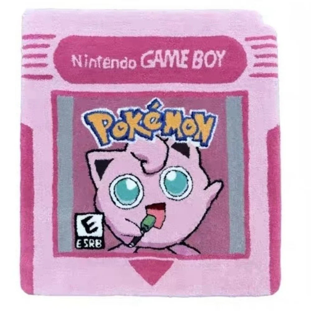Cartoon Pokemon Velvet Carpet Mat for Home Decoration