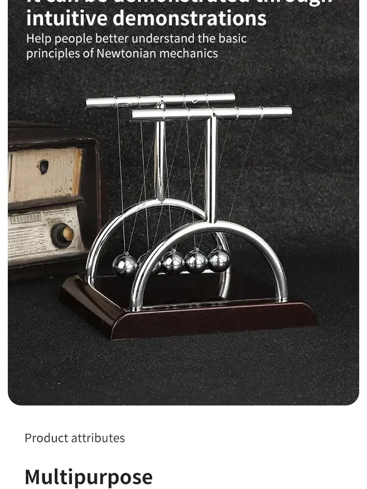Newton's Cradle Balance Ball Physics Desktop Toy