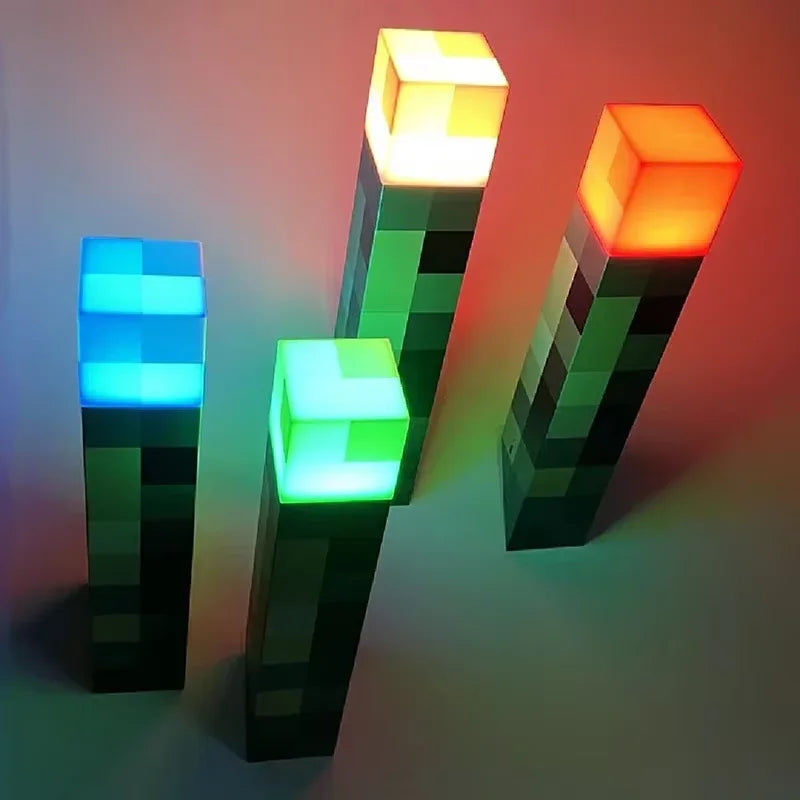 11.5 Inch LED Torch Night Light USB Rechargeable Table Lamp
