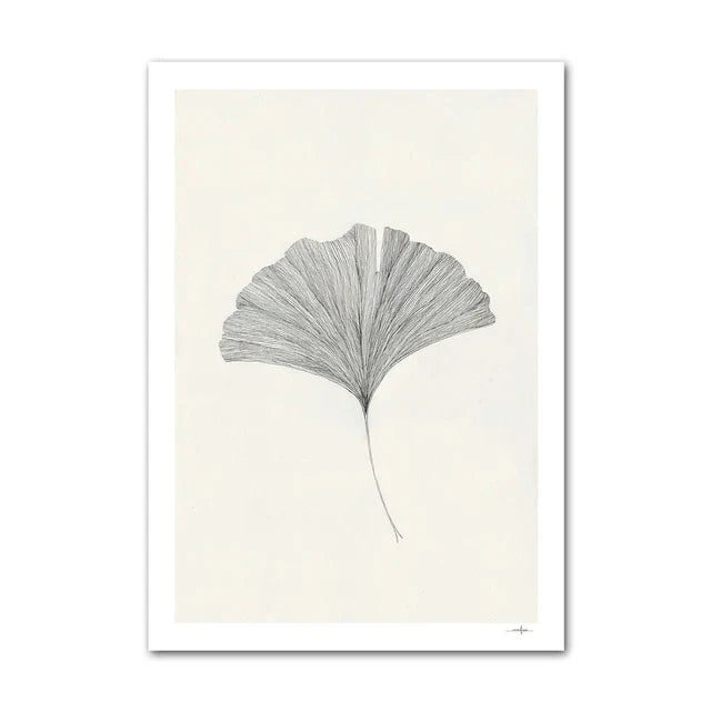 Lemon Vase Abstract Canvas Wall Art for Home Decor