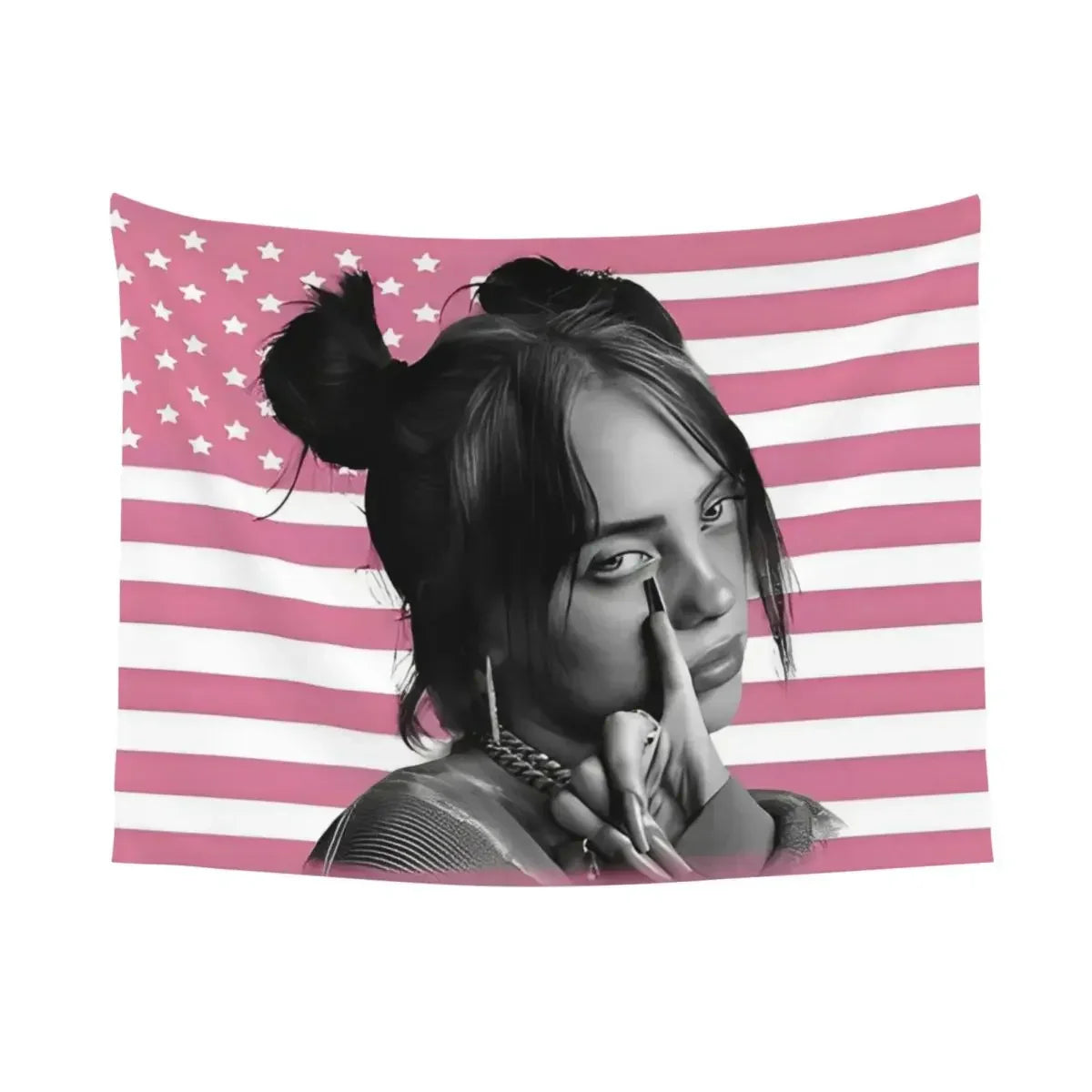 American Flag Hippie Tapestry 100% Polyester Wall Hanging