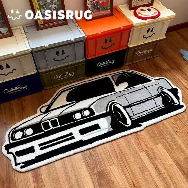VIKAMA Cartoon Polyester Soft Carpet for Home and Gaming