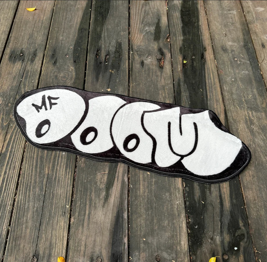 Thick Plush MF DOOM Carpet for Modern Living Room