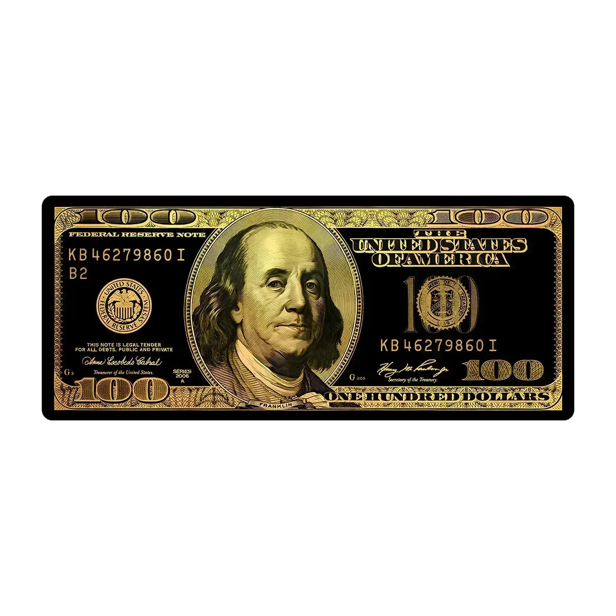 Non-slip US Dollar Bedroom Carpet Wear-resistant Mat