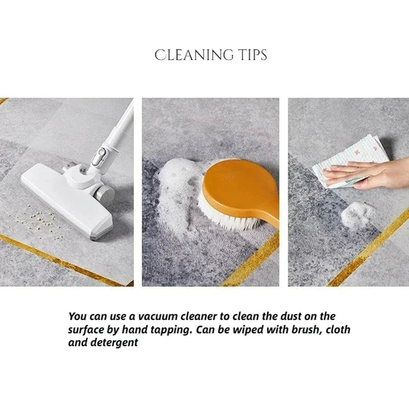 Moroccan Style Washable Carpet for Bedroom and Kitchen