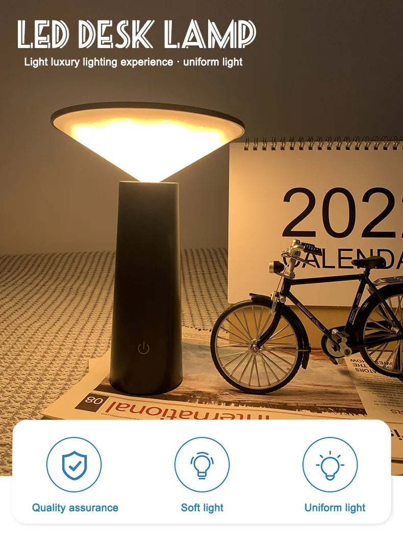 Creative ABS Table Lamp for Home and Cafe Decoration