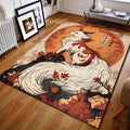 Fox Spirit Velvet Flannel Printed Floor Mat Living Room
