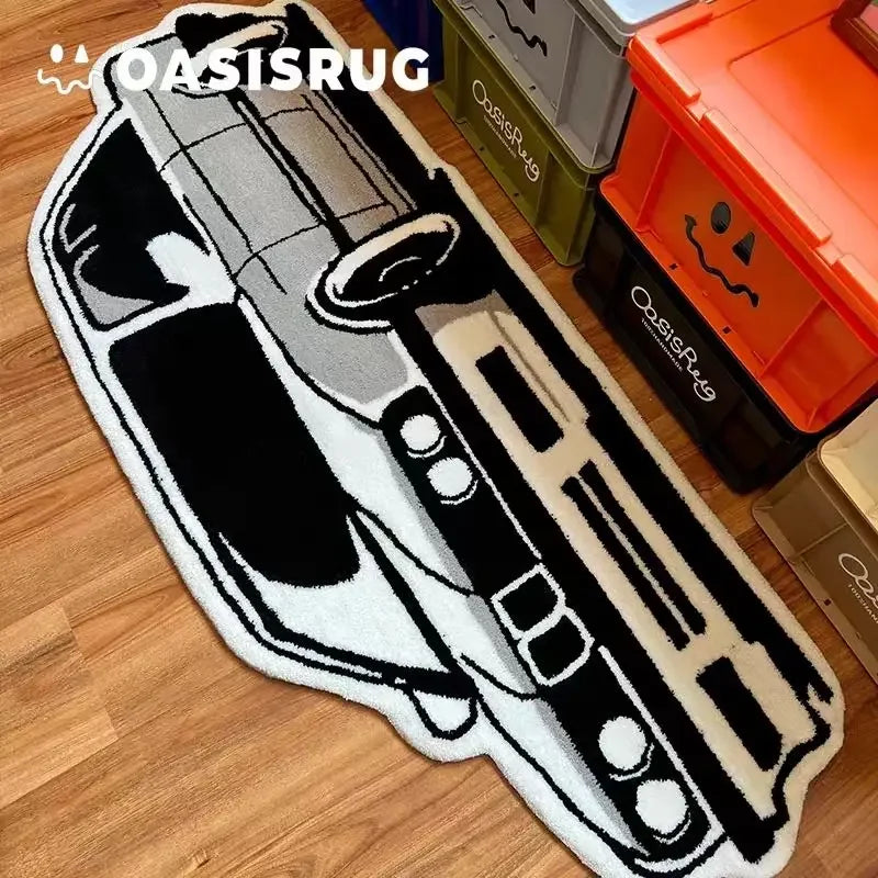 VIKAMA Cartoon Polyester Soft Carpet for Home and Gaming