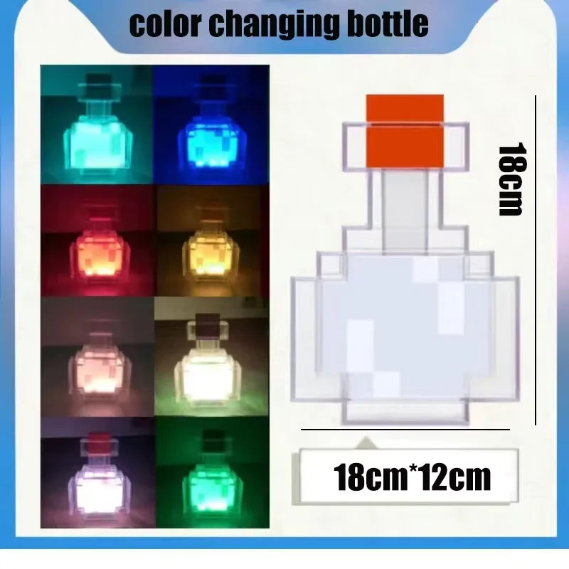 11.5 Inch LED Torch Night Light USB Rechargeable Table Lamp