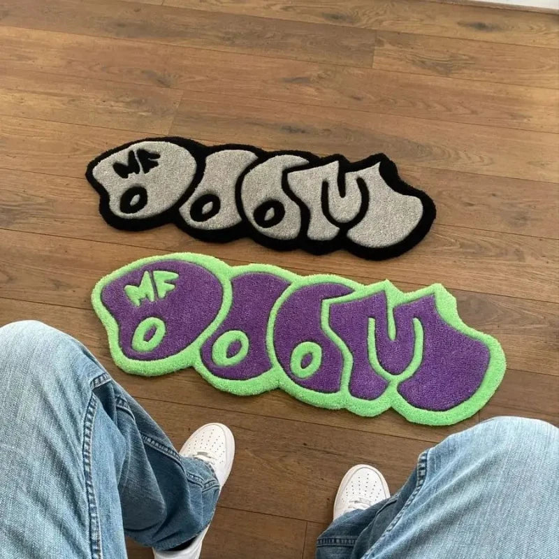 Thick Plush MF DOOM Carpet for Modern Living Room