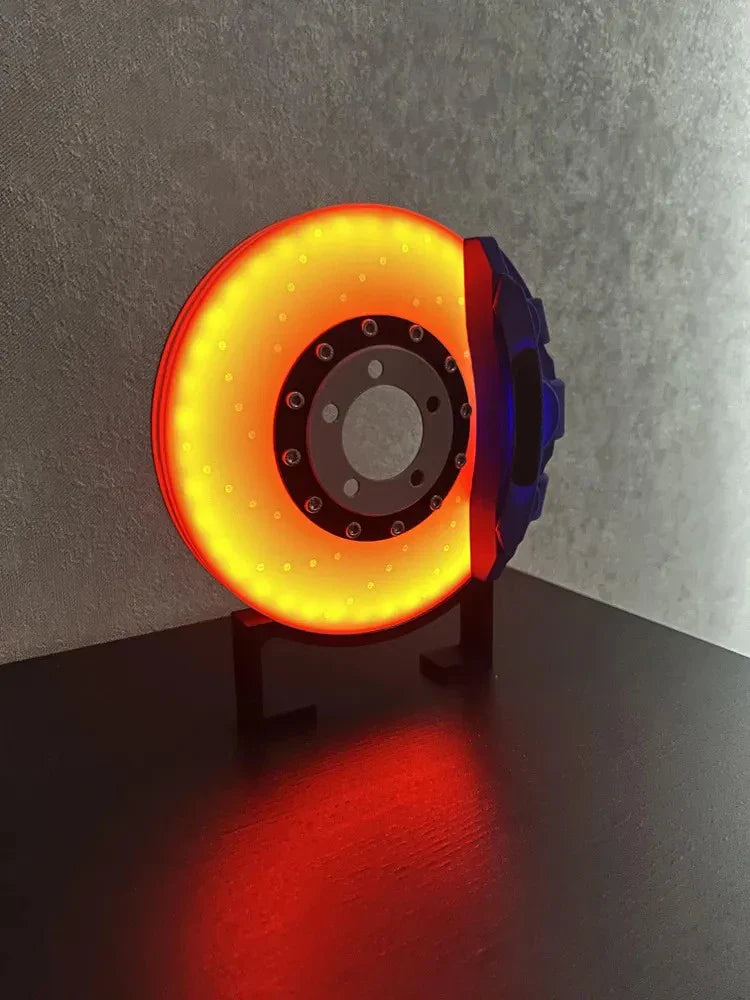 LED Brake Disc Atmosphere Light Handmade Ornament