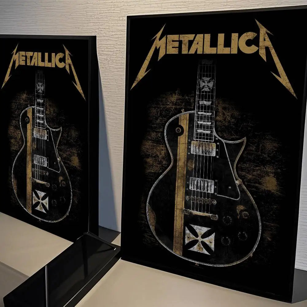 M-METALLICA Band Movie Poster Wall Sticker for Home Decor
