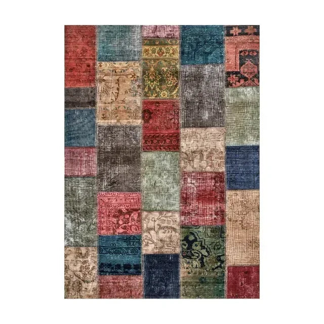 Moroccan Style Washable Carpet for Bedroom and Kitchen