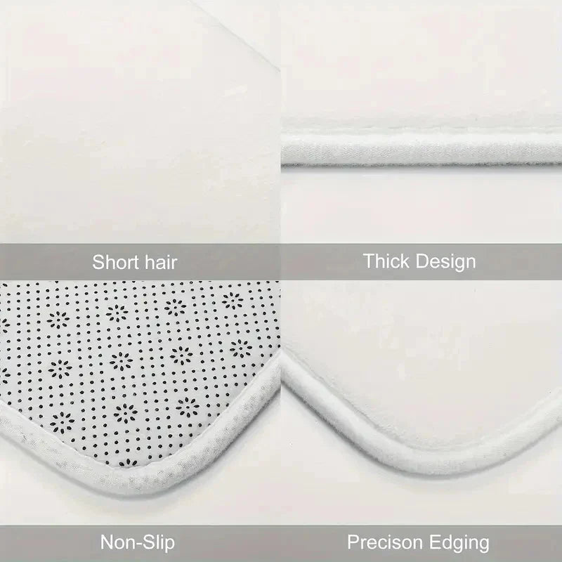 Vintage Guitar 3D Printed Polyester Rug for Living Room