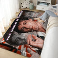 Scarface Design Polyester Area Rug for Living Room