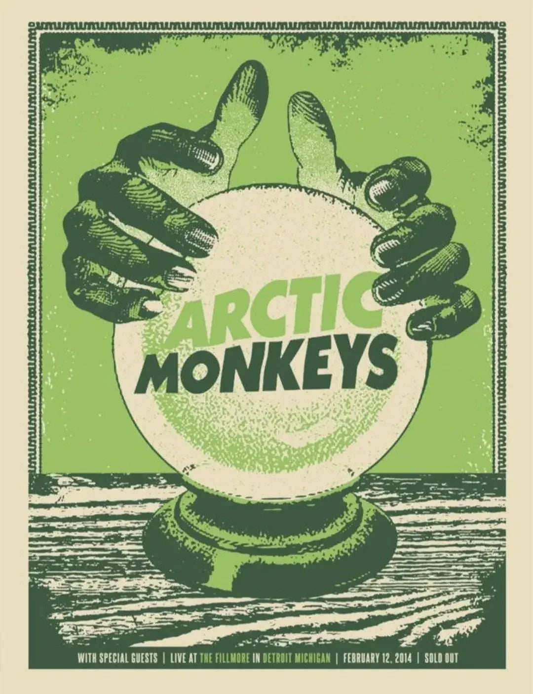 Vintage Arctic Monkeys Canvas Art Posters for Home Decor