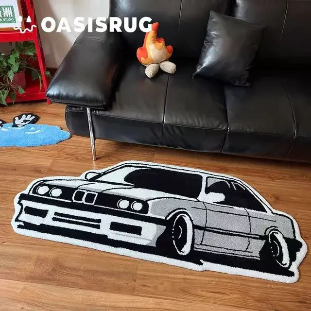 VIKAMA Cartoon Polyester Soft Carpet for Home and Gaming