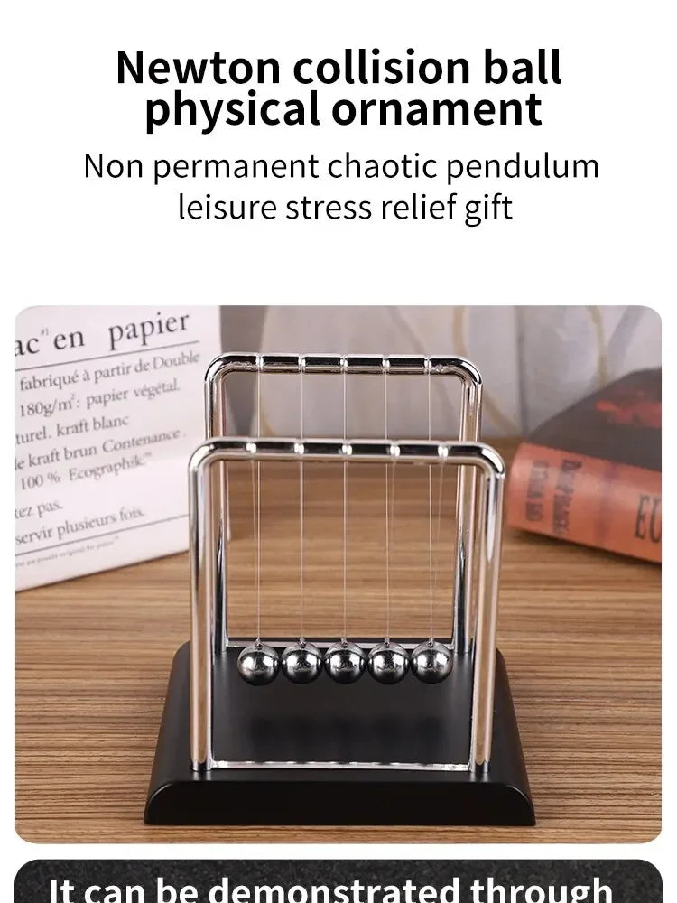 Newton's Cradle Balance Ball Physics Desktop Toy