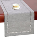 Polyester Table Runner in Solid Colors for Coffee Tables