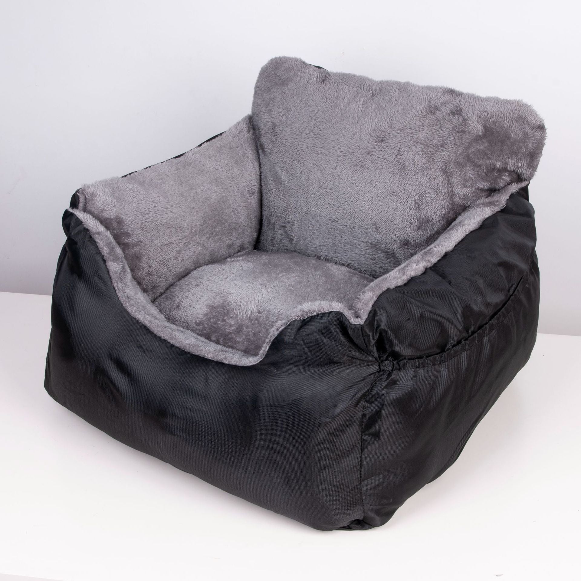 Blue Cloth Dog Cushion Bed 55x50x35cm