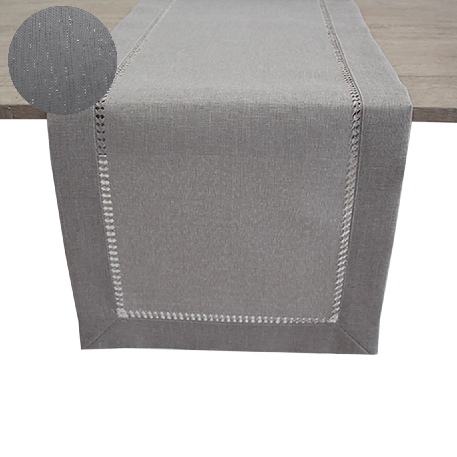 Polyester Table Runner in Solid Colors for Coffee Tables