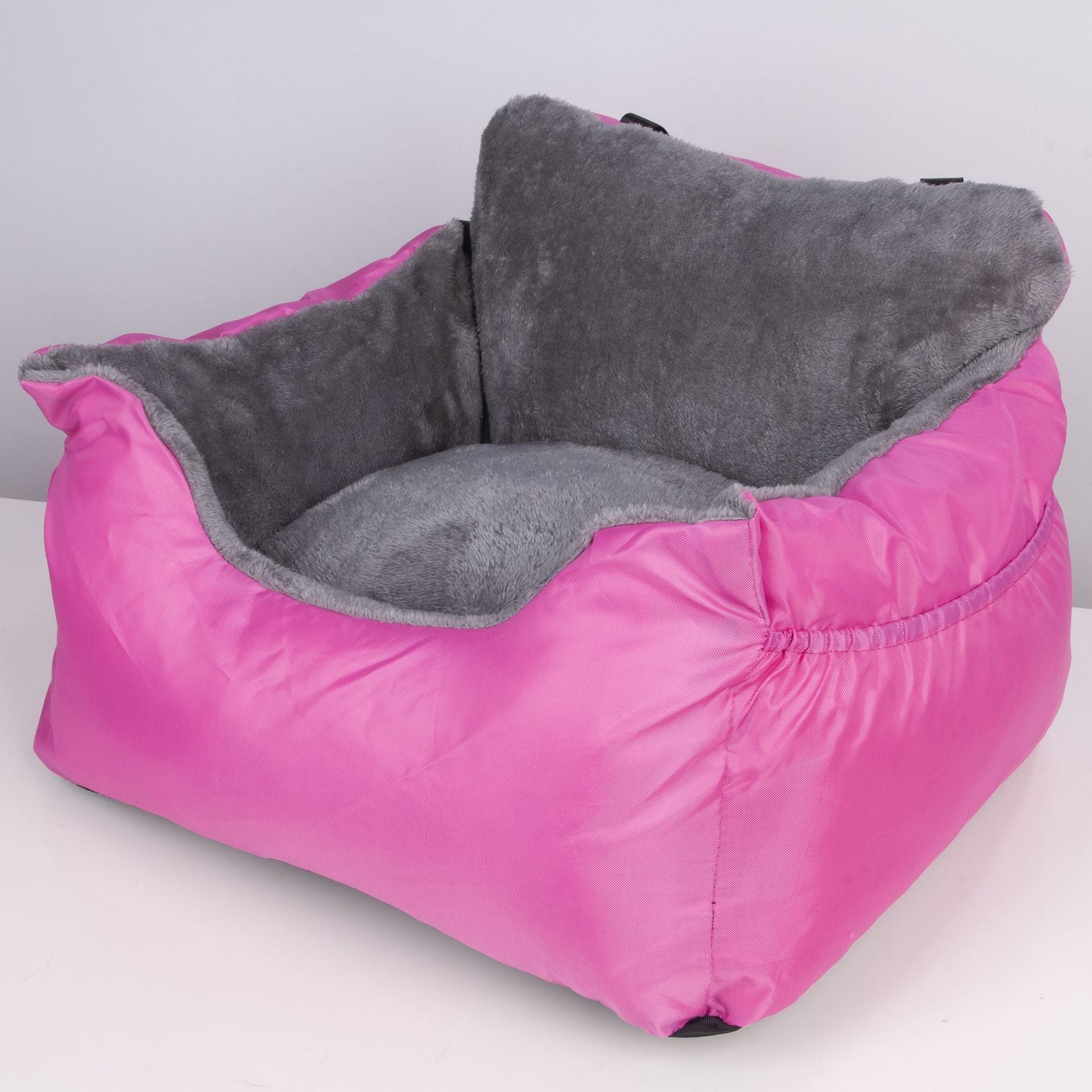Blue Cloth Dog Cushion Bed 55x50x35cm