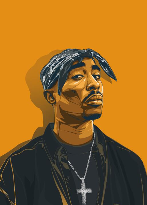 Abstract Rapper Wall Art Poster Canvas Decoration