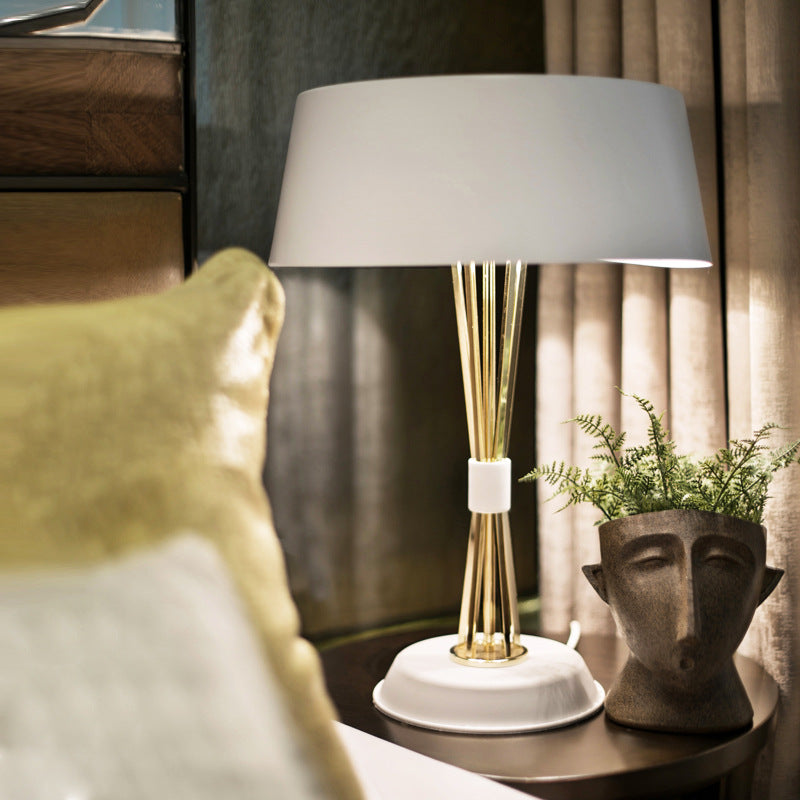 Luxury European Iron Table Lamps 220V LED