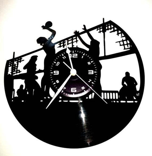 Beach Volleyball Sports Record Wall Clock