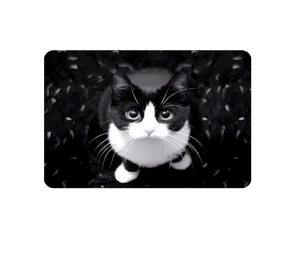 Cartoon Crystal Velvet Floor Mat Home