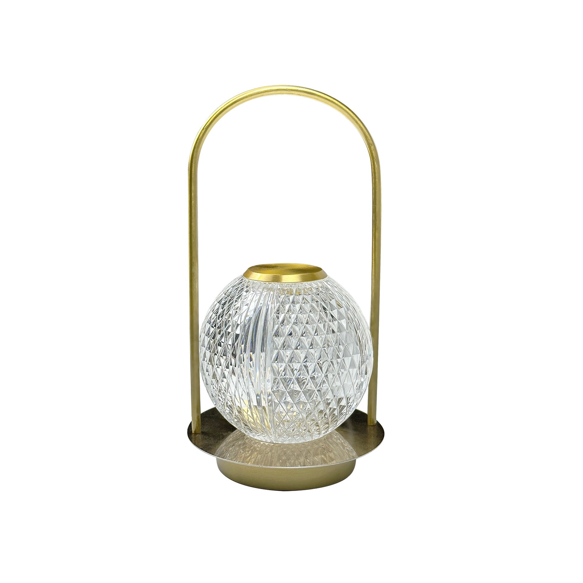 Metal Table Lamp with RGB Colors for Bedside Use